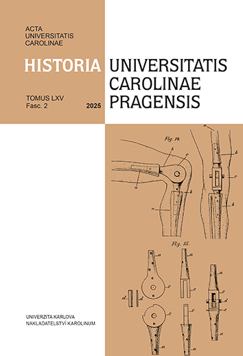 AUC HISTORIA UNIVERSITATIS CAROLINAE PRAGENSIS